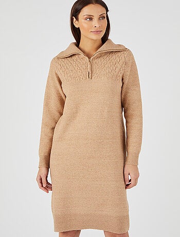 Robe-pull col camionneur Thermolactyl - Damart