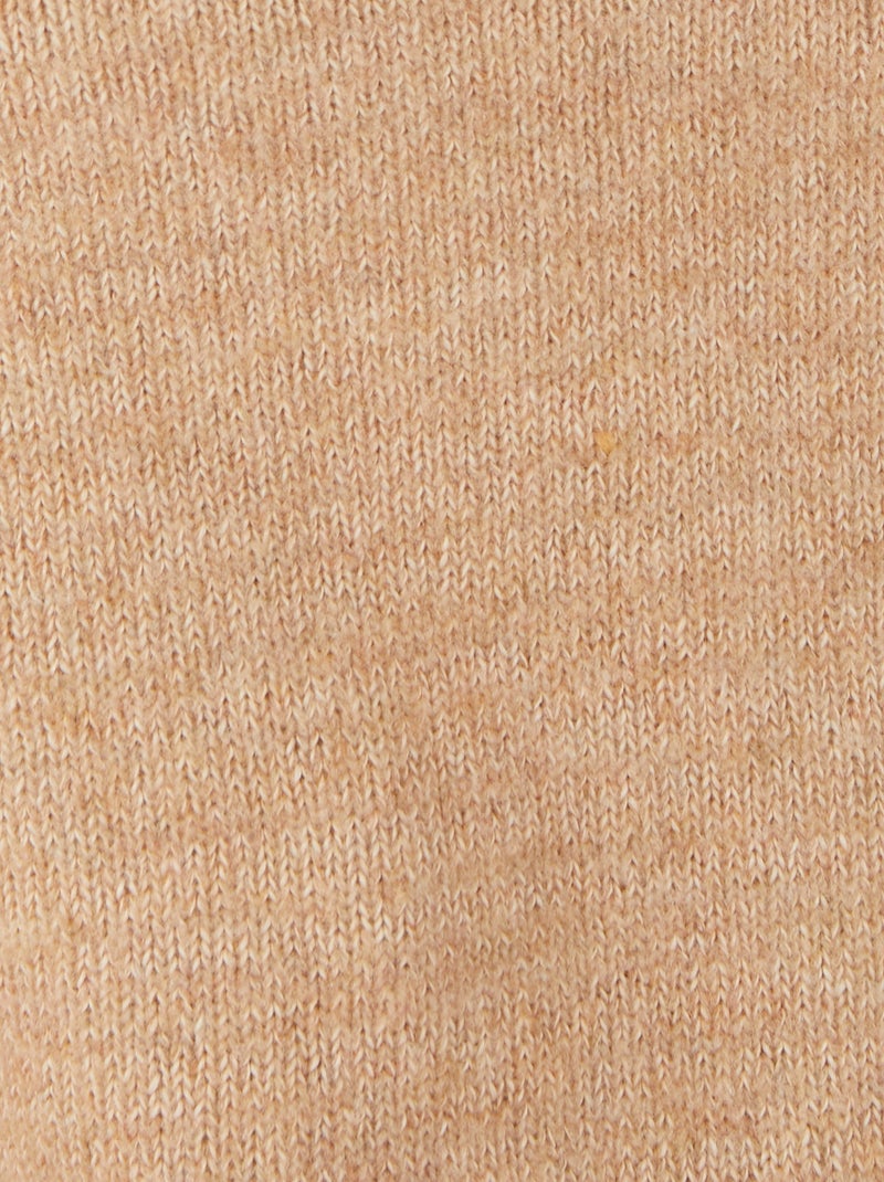 Robe-pull col camionneur Thermolactyl - Damart Beige chiné - Kiabi