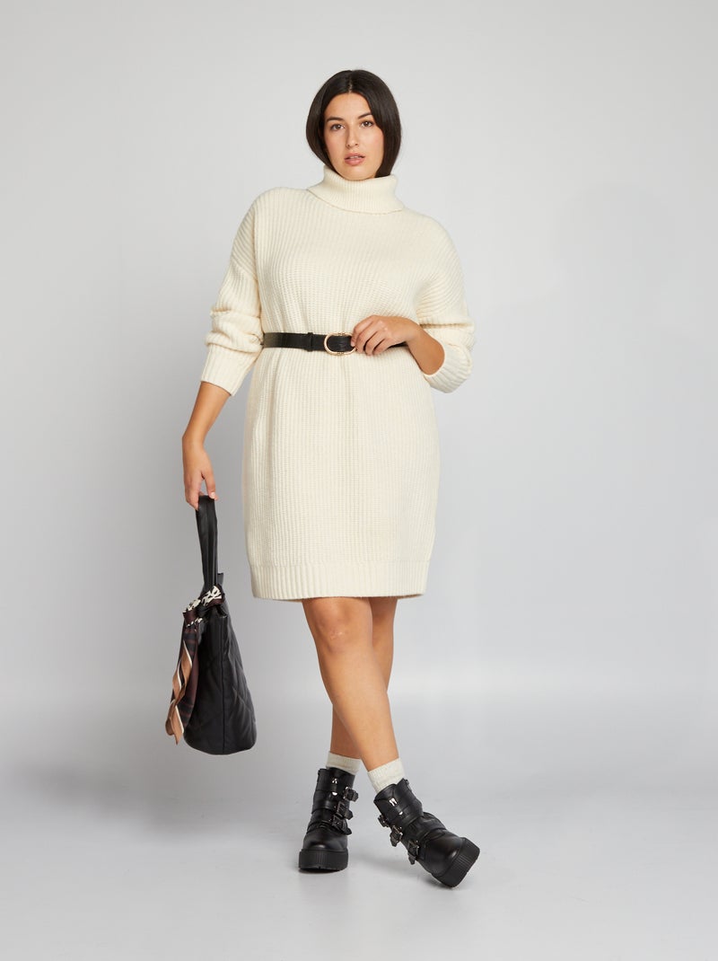 Robe pull courte ECRUASSAMP - Kiabi