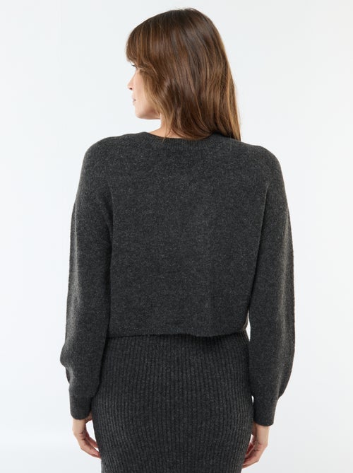 Robe pull de maternité 2-en-1 - Kiabi