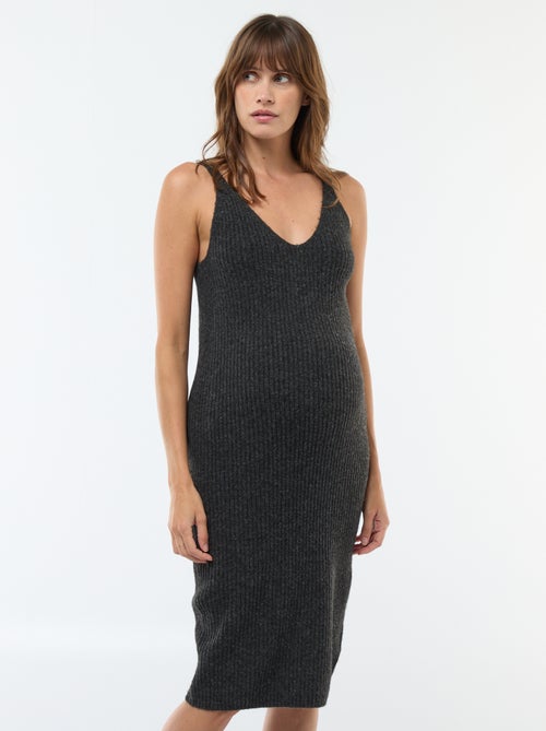 Robe pull de maternité 2-en-1 - Kiabi