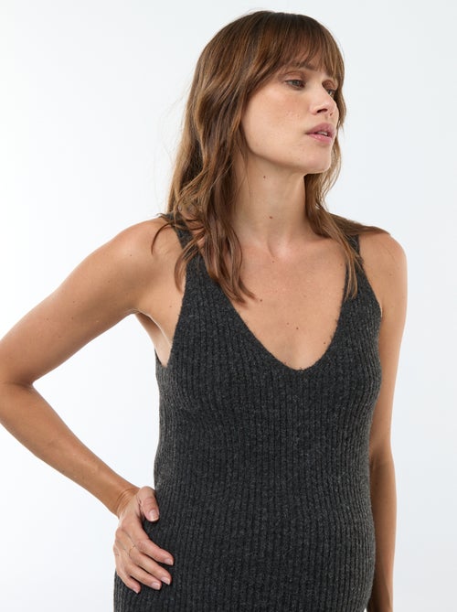 Robe pull de maternité 2-en-1 - Kiabi