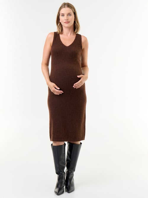 Robe pull de maternité 2-en-1 - Kiabi