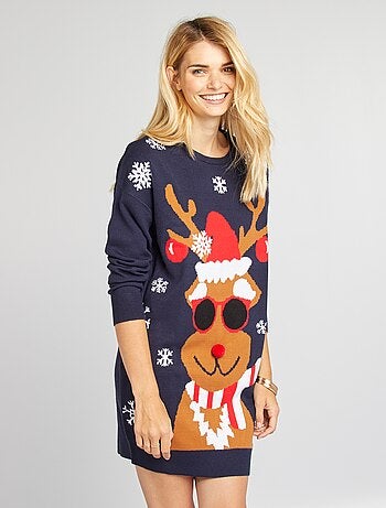 Robe pull de Noël