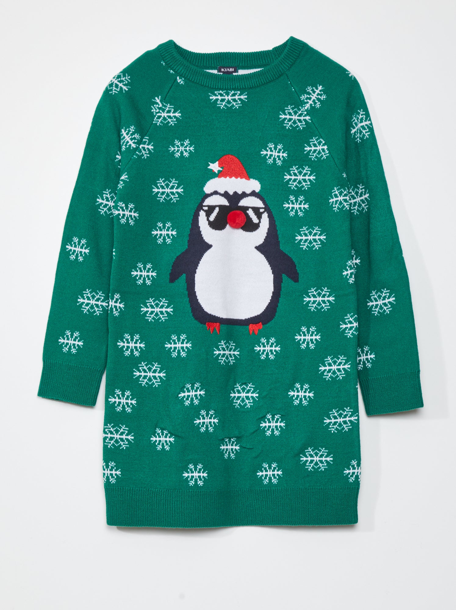Robe Pull De Noël Femme - Manches Longues Motif Festif | Tissu Doux Pour Soirées Et Fêtes - 5