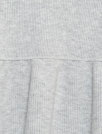 Robe pull en maille tricot douce