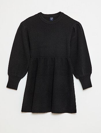 Robe pull en maille tricot douce