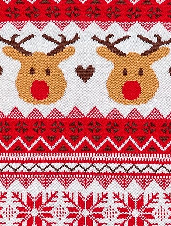 Robe pull en maille tricot