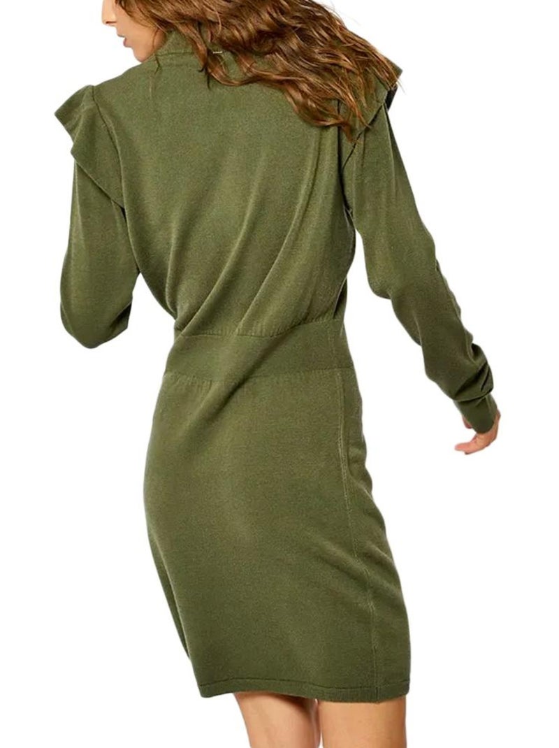Robe pull femme kaporal Vert kaki clair - Kiabi