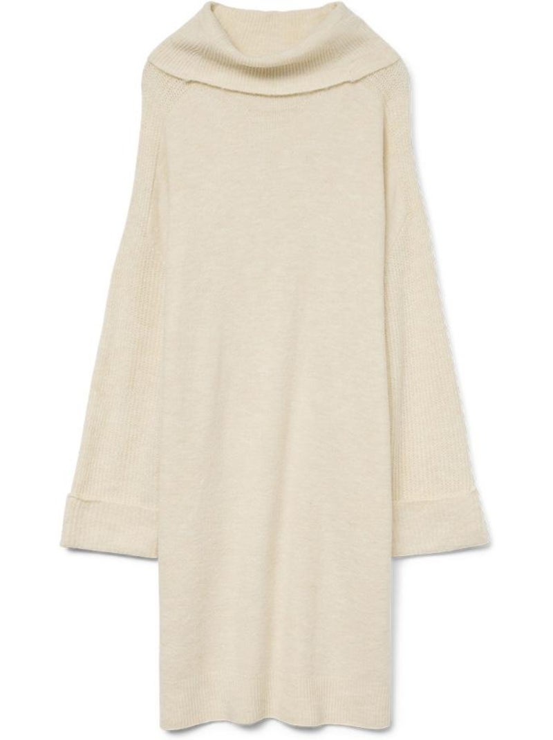 Robe pull femme vero moda Blanc - Kiabi