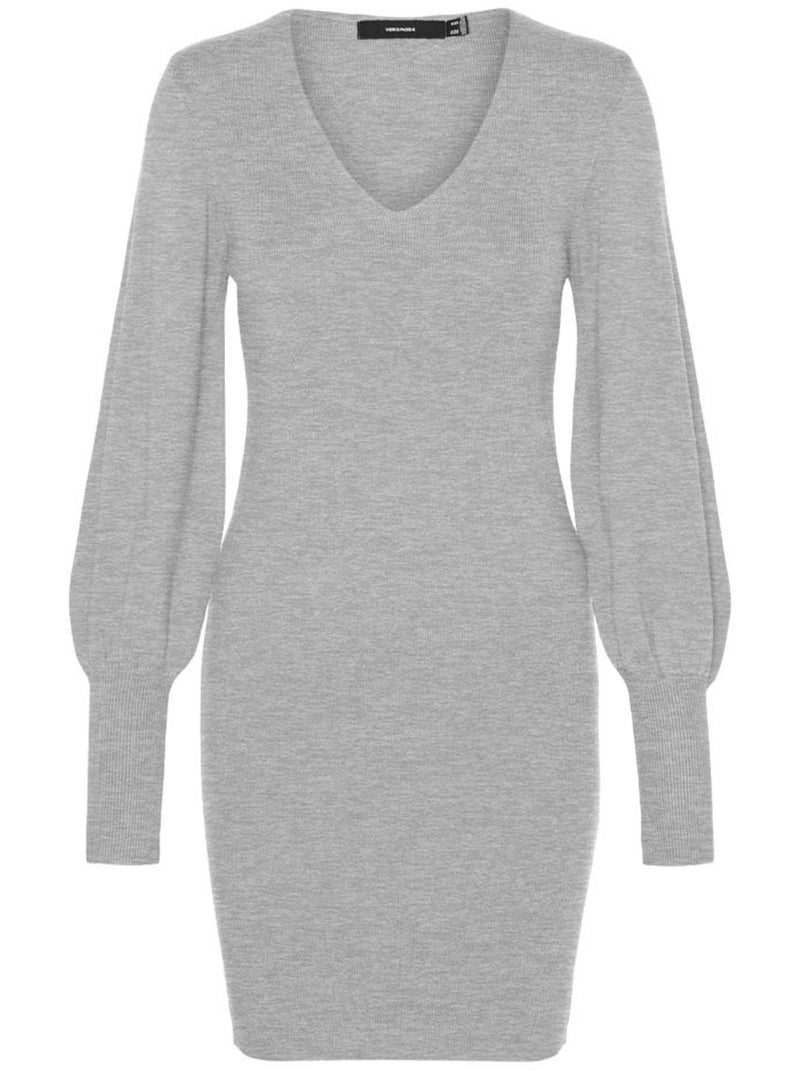 Robe pull femme vero moda Gris Argenté - Kiabi