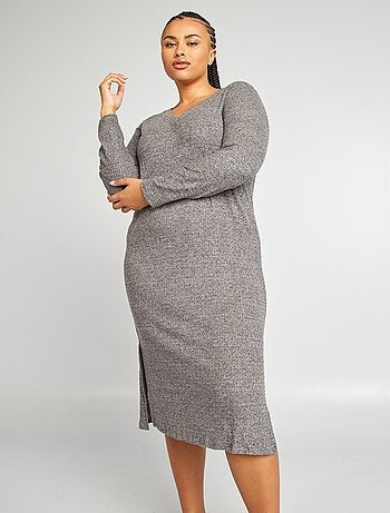 Robe pull longue 'Vero Moda Curve'