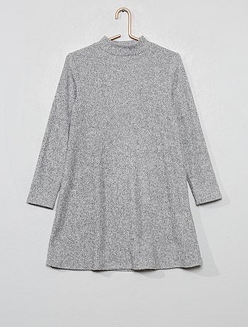 Robe pull maille doudou