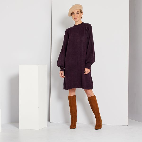 robe pull manches bouffantes