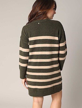 Robe pull marin à boutons fantaisie 'Deeluxe'