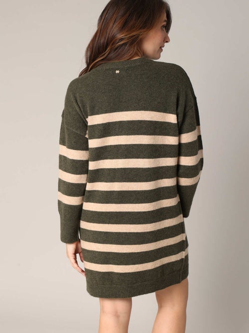 Robe pull marin à boutons fantaisie 'Deeluxe' - Kiabi