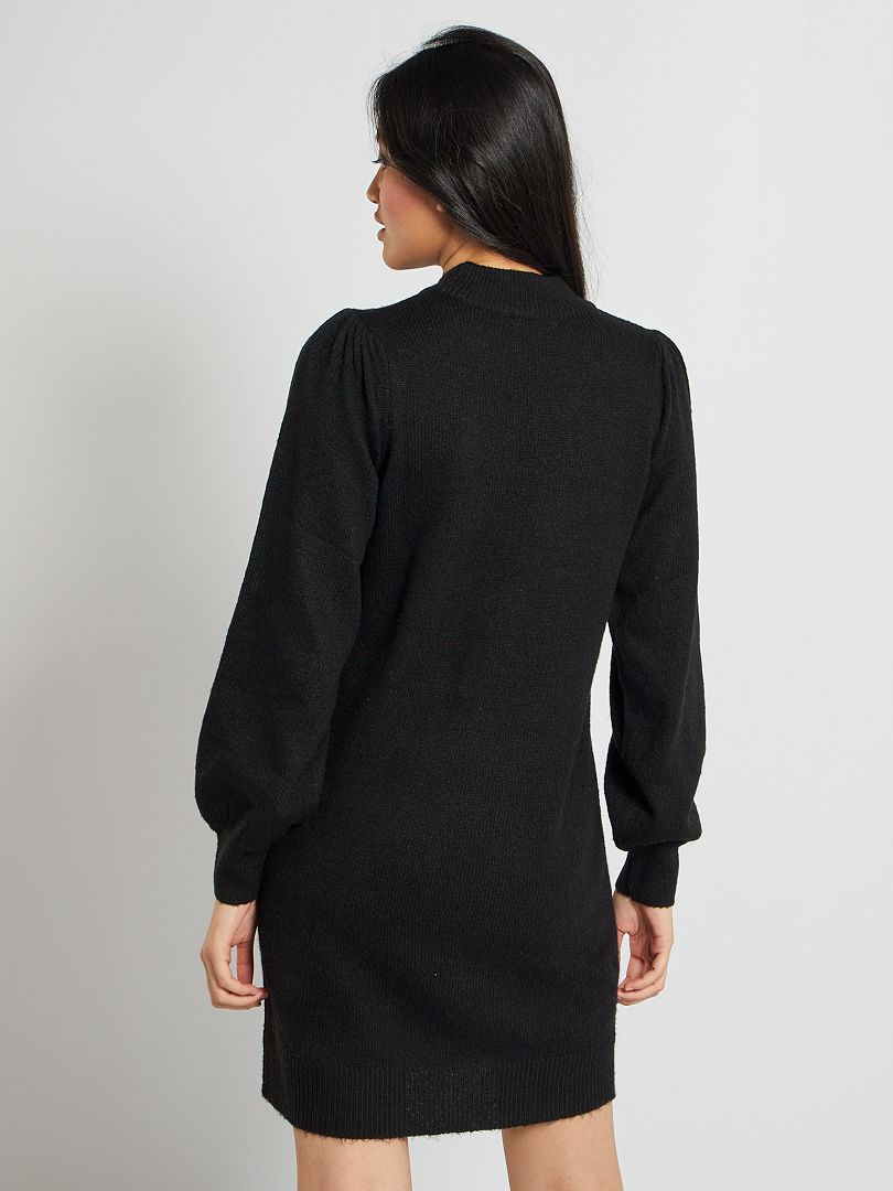 Robe pull noir - Kiabi