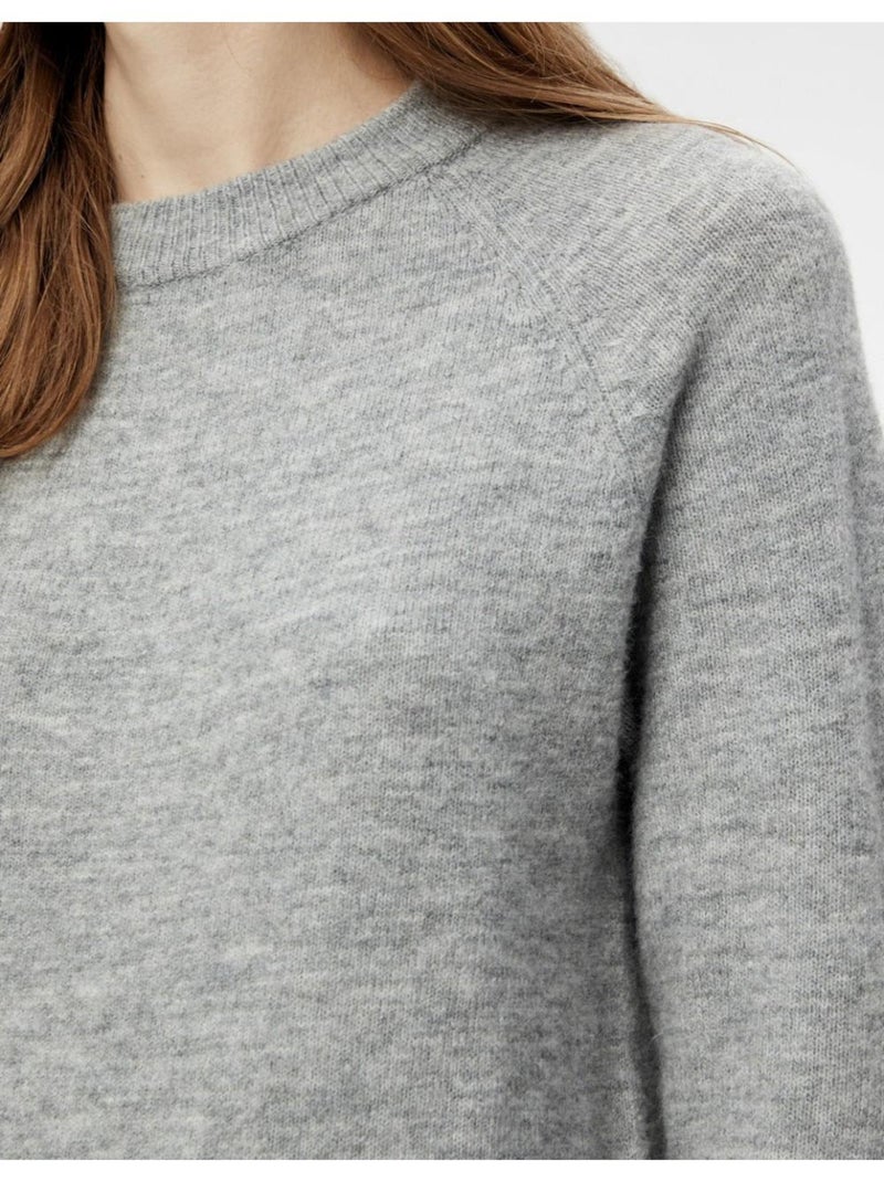 Robe pull Pieces Gris - Kiabi