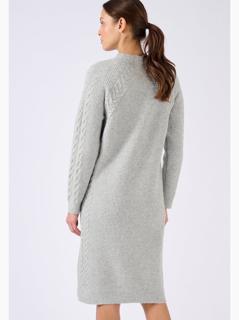 Robe-pull Thermolactyl - Damart Gris - Kiabi