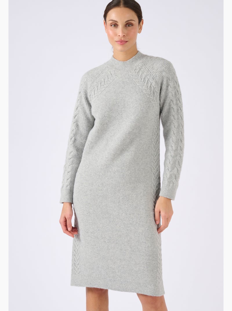 Robe-pull Thermolactyl - Damart Gris - Kiabi