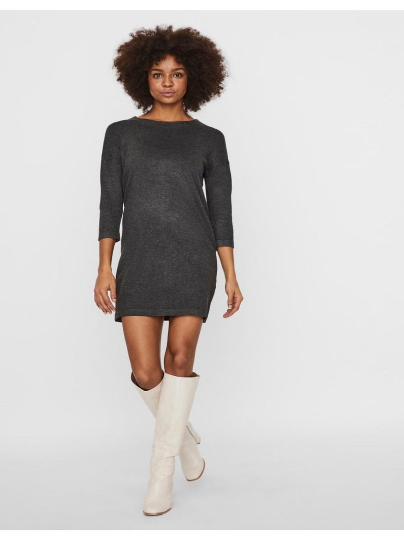 Robe pull Vero Moda Gris - Kiabi