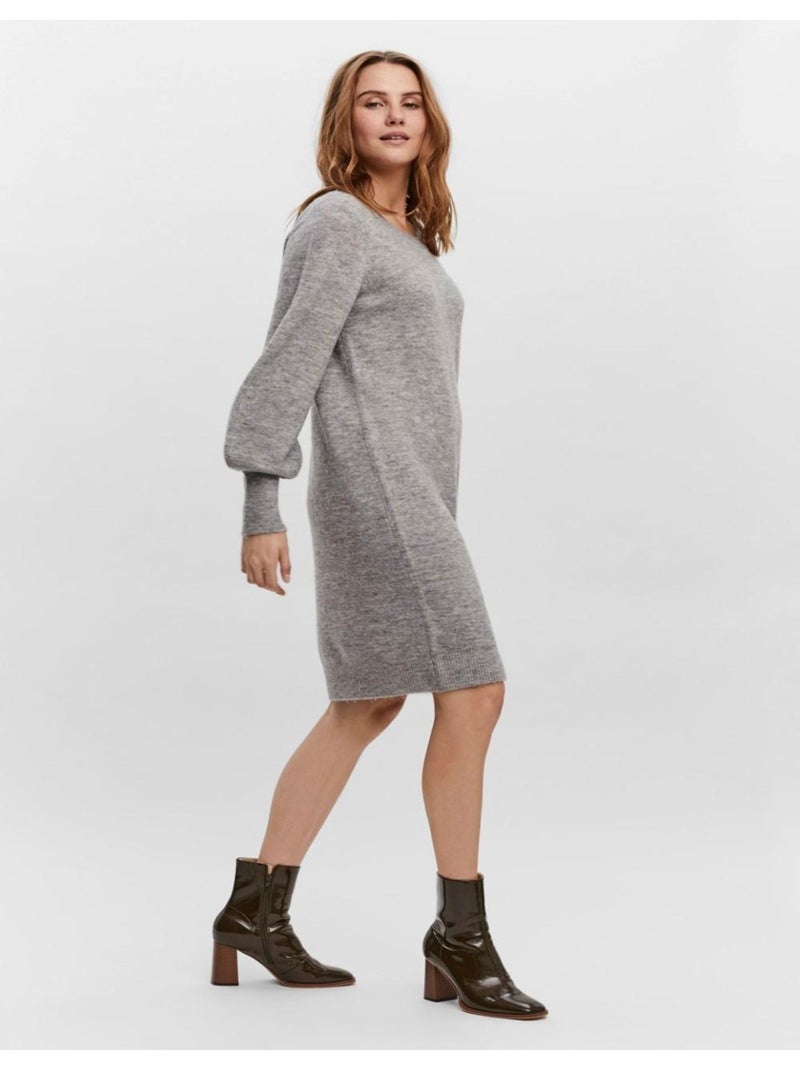 Robe pull Vero Moda Gris - Kiabi