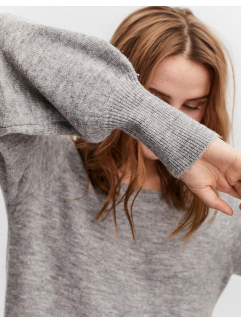 Robe pull Vero Moda Gris - Kiabi