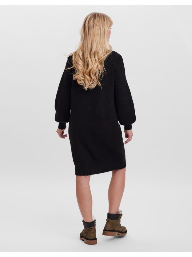 Robe pull Vero Moda Noir Noir - Kiabi
