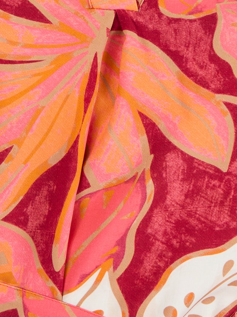 Robe pure viscose Climatyl - Damart Rouge - Kiabi
