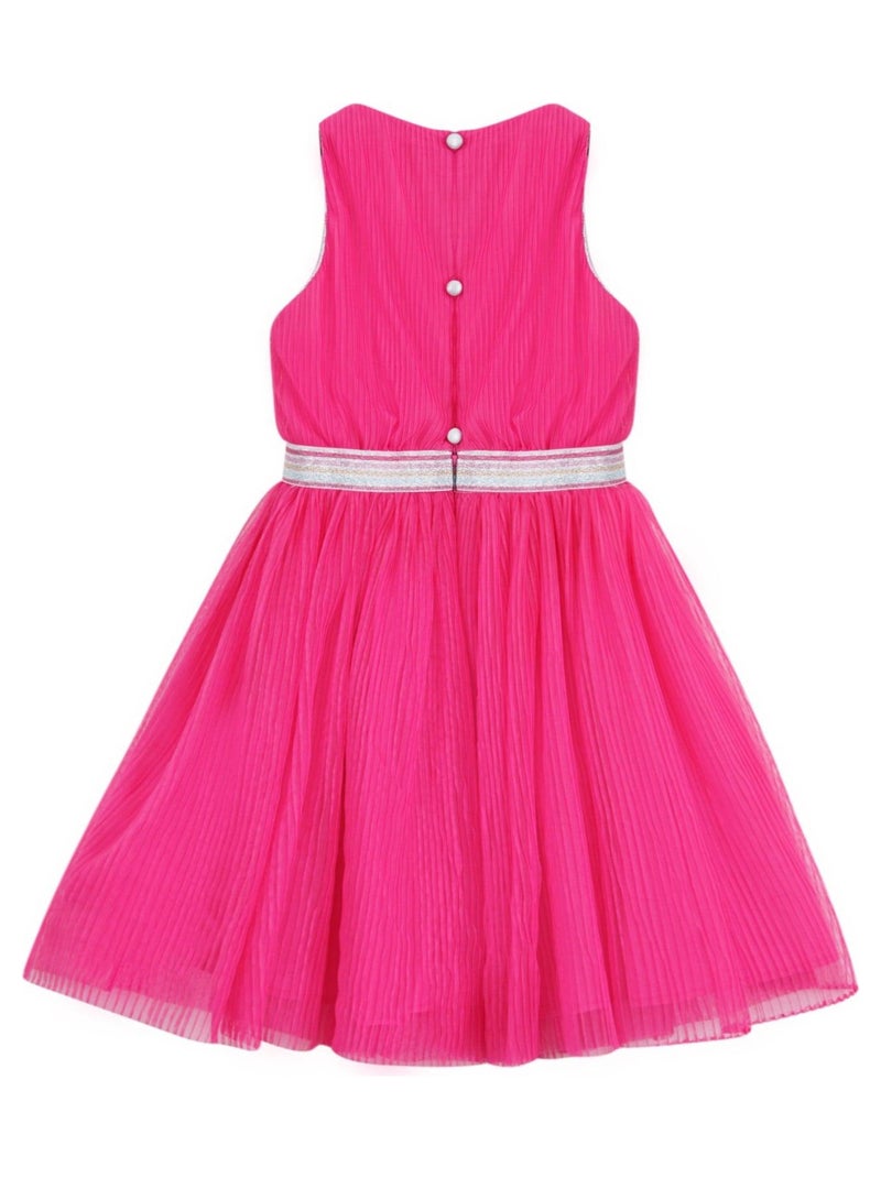 Robe Qui Tourne    - Cérémonie  HEPBURN - La Faute à Voltaire Rose fushia - Kiabi