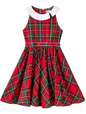 Robe Qui Tourne à Carreaux Tartan HEPBURN - La Faute à Voltaire