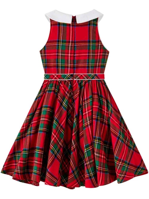 Robe Qui Tourne  à Carreaux Tartan   HEPBURN - La Faute à Voltaire - Kiabi