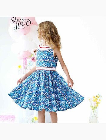 Robe Qui Tourne Cérémonie Liberty HEPBURN - La Faute à Voltaire