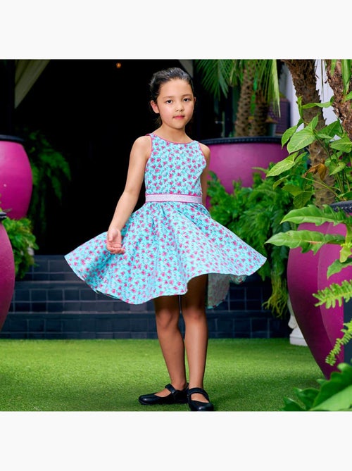 Robe Qui Tourne Été  Fleurie     HEPBURN - La Faute à Voltaire - Kiabi
