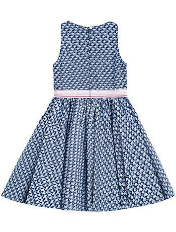 Robe Qui Tourne Été Palmiers HEPBURN - La Faute à Voltaire