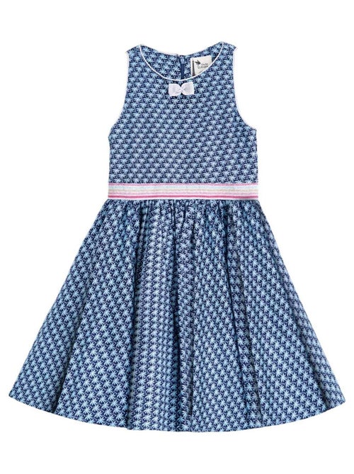 Robe Qui Tourne Été   Palmiers    HEPBURN - La Faute à Voltaire - Kiabi