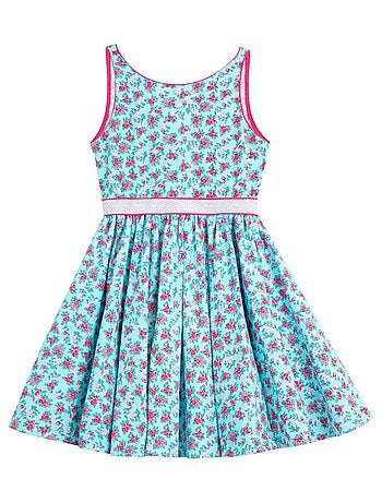 Robe Qui Tourne Fleurie HEPBURN - La Faute à Voltaire