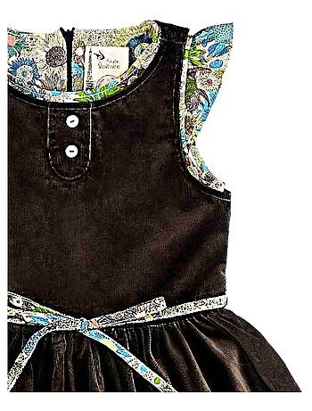 Robe Qui Tourne Hiver Velours HEPBURN - La Faute à Voltaire