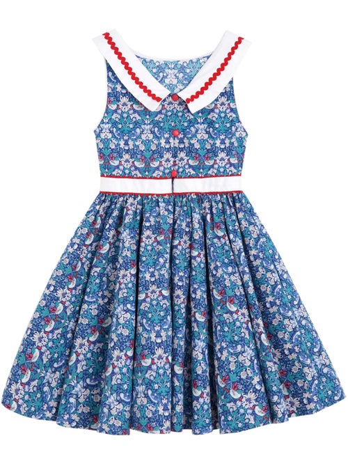 Robe  Qui Tourne Liberty  et   HEPBURN - La Faute à Voltaire - Kiabi