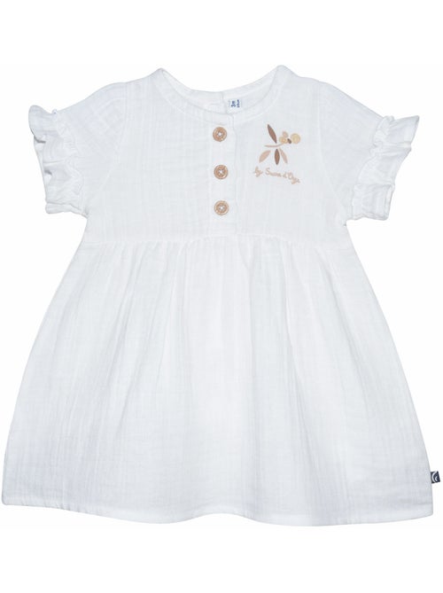ROBE RENELLE MANCHES COURTES BEBE - Kiabi