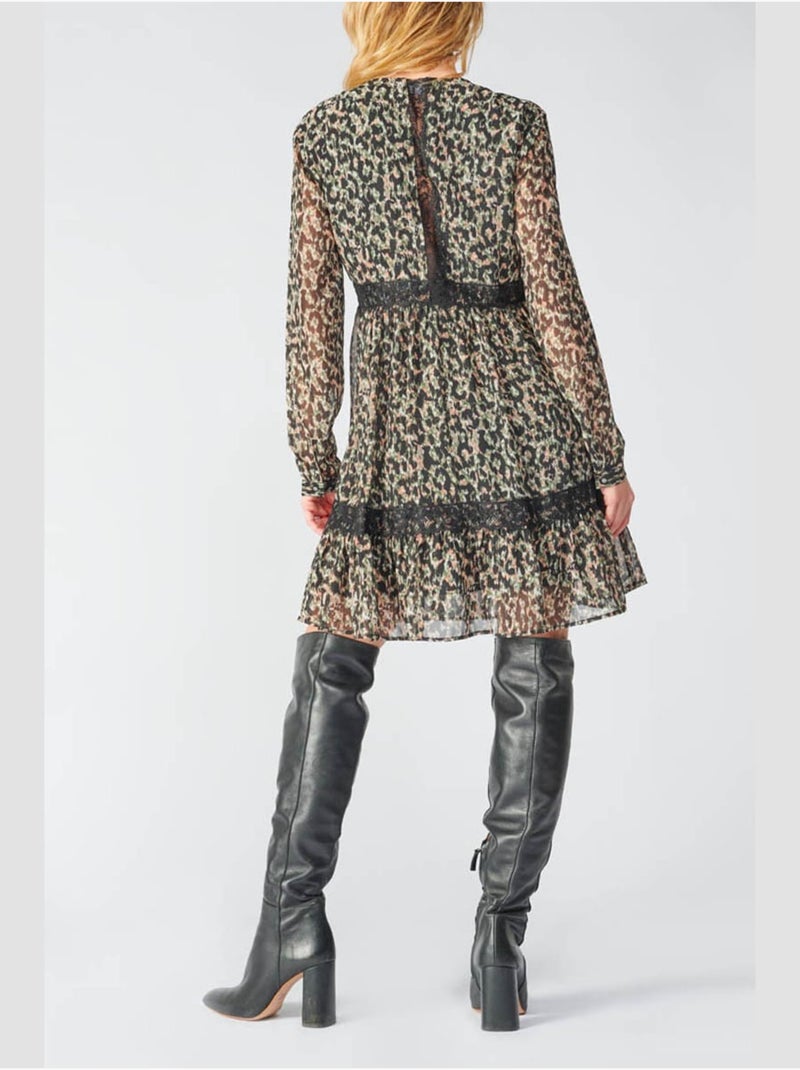 Robe REVE droite 'Le Temps Des Cerises' Vert - Kiabi