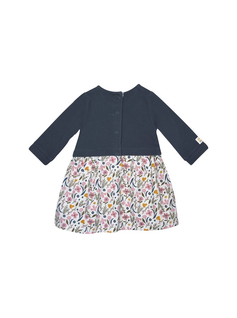 Robe Rosalie Sucre d'Orge Bleu - Kiabi