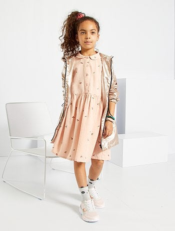 Static Kiabi Com Images Robe Rose Fille 3 12 An