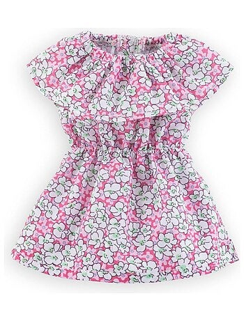 Robe Rose pour poupée ma Corolle