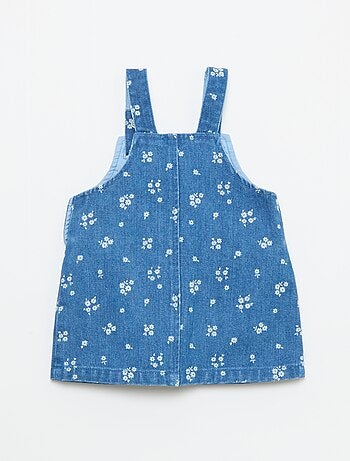 Robe salopette à motif