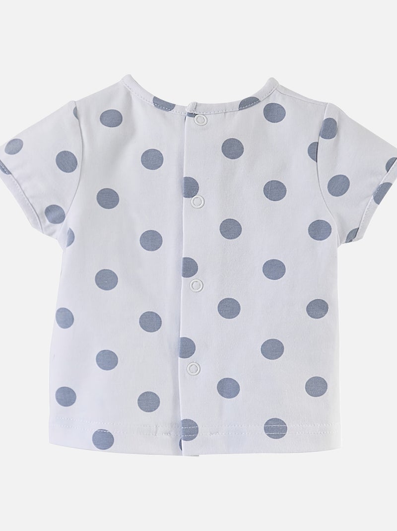 ROBE SALOPETTE BEBE FILLE Bleu - Kiabi