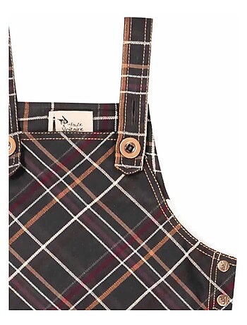 Robe Salopette Carreaux Tartan LOLA - La Faute à Voltaire