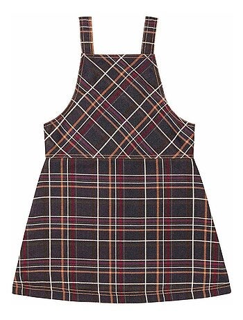 Robe Salopette Carreaux Tartan LOLA - La Faute à Voltaire