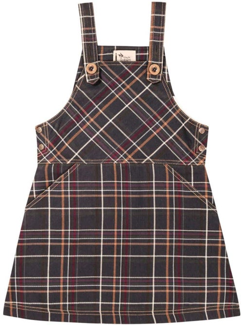 Robe Salopette   Carreaux Tartan   LOLA - La Faute à Voltaire - Kiabi
