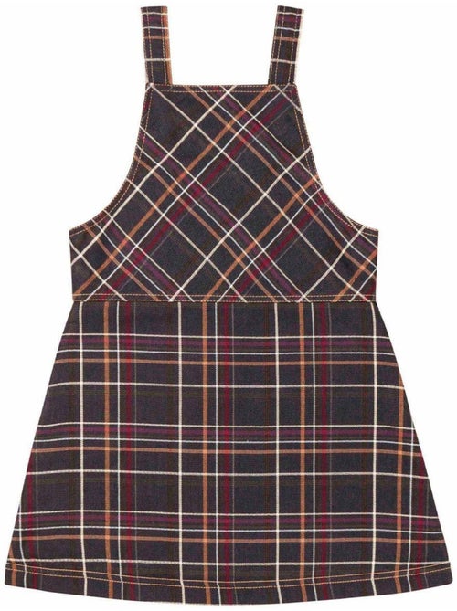 Robe Salopette   Carreaux Tartan   LOLA - La Faute à Voltaire - Kiabi